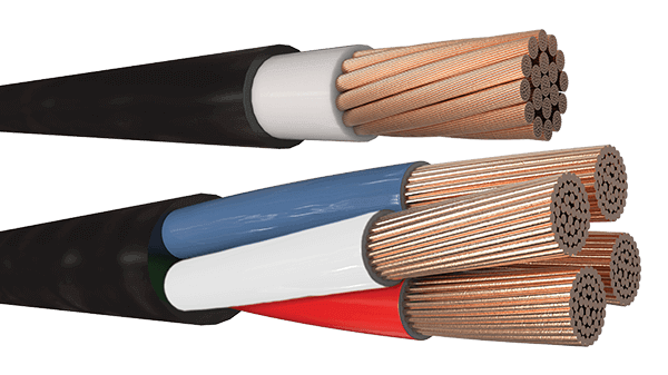 Cabos-Heprocord Flex 1kV HEPR/PVC 90ºC